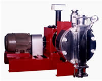 HYDRAULICALLY OPERATED DIAPHRAGM TYPE METERING / DOSING PUMPS (SINGLE DIAPHRAGM & SANDWICH DIAPHRAGM) 